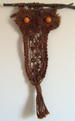 Scrawny Tawny Macram Owl 