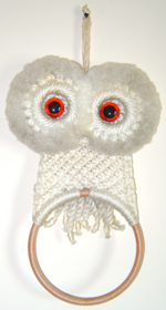 Albino Macram Owl